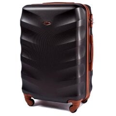 Большой чемодан Wings BS402, размер L, черного цвета цена и информация | Чемоданы, дорожные сумки | pigu.lt
