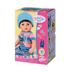 BABY BORN Брат (Brother), Zapf Creation 43 см цена и информация | Игрушки для девочек | pigu.lt