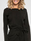 Medvilninė suknelė Tessita T250, juoda kaina ir informacija | Suknelės | pigu.lt