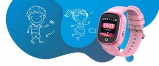 Išmanusis laikrodis Nemo3, rožinis цена и информация | Смарт-часы (smartwatch) | pigu.lt