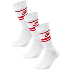 Nike Носки U Nk Nsw Everyday Essential White Red DX5089 102 цена и информация | Мужские носки | pigu.lt