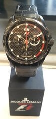 Часы мужские Jacques Lemans Geneve F1 Professional Chronograph F-5003B цена и информация | Мужские часы | pigu.lt