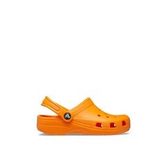 Crocs™ šlepetės vaikams Classic Clog Kid's 206990 166012, oranžinės kaina ir informacija | Šlepetės, kambario avalynė vaikams | pigu.lt