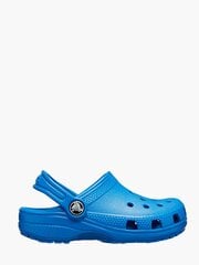 Crocs™ šlepetės vaikams Classic Clog Kid's 166084, mėlynos kaina ir informacija | Šlepetės, kambario avalynė vaikams | pigu.lt