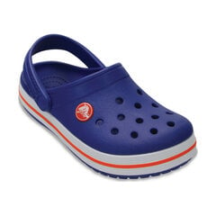 Crocs™ šlepetės vaikams Crocband Clog Kid's 166349, mėlynos цена и информация | Детские тапочки, домашняя обувь | pigu.lt