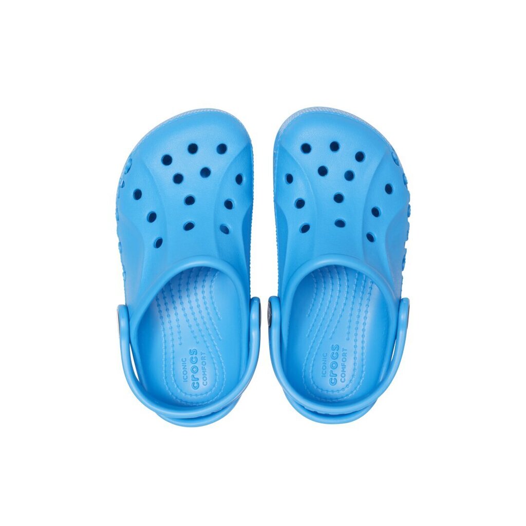 Crocs™ šlepetės vaikams Baya Clog Kid's 207012 166438, mėlynos kaina ir informacija | Šlepetės, kambario avalynė vaikams | pigu.lt