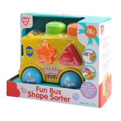 Formų rūšiuoklis Fun Bus Play Go Infant &Toddler, 2107 kaina ir informacija | Žaislai kūdikiams | pigu.lt