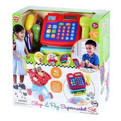 Набор супермаркета Play Go Shop & Pay, 3223 цена и информация | Игрушки для девочек | pigu.lt