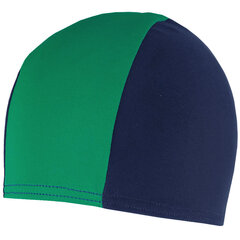 Maudymosi Kepuraitė Crowell Lycra Junior Mėlynai Žalia kaina ir informacija | Plaukimo kepuraitės | pigu.lt