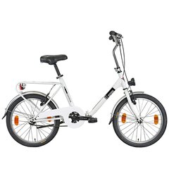 Miesto dviratis Esperia 20" 2400 Folding1V, baltas kaina ir informacija | Dviračiai | pigu.lt