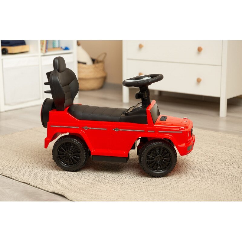 Paspiriama mašinėlė Toyz Mercedes G350 Red kaina ir informacija | Žaislai kūdikiams | pigu.lt