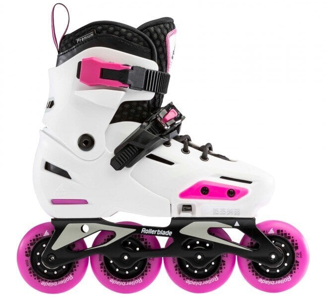 Riedučiai Rollerblade APEX G, balti kaina ir informacija | Riedučiai | pigu.lt