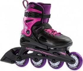 Riedučiai Rollerblade Fury G, 29-33, juodi/rožiniai kaina ir informacija | Riedučiai | pigu.lt