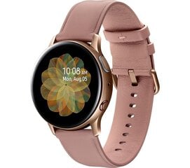 Prekė su pažeidimu.Samsung Galaxy Watch Active2 SM-R835F Pink Gold цена и информация | Товары с повреждениями | pigu.lt