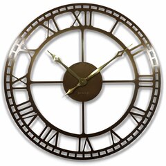 Metalinis laikrodis Didelis Vintažas Retro sendinto aukso 80cm kaina ir informacija | Laikrodžiai | pigu.lt