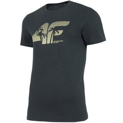 Мужская футболка 4F темно-зеленый H4L22 TSM042 40S цена и информация | Мужские футболки | pigu.lt