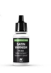 Permanent Satin Varnish 17 ml. 70522 Vallejo цена и информация | Принадлежности для рисования, лепки | pigu.lt