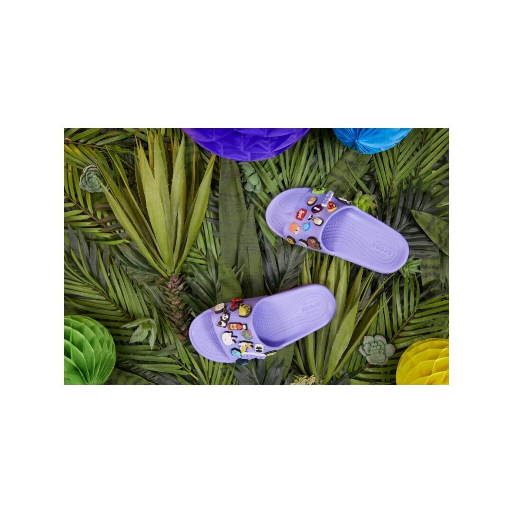 Šlepetės moterims Crocs™ Classic Slide 206121 180140, mėlynos цена и информация | Šlepetės moterims | pigu.lt