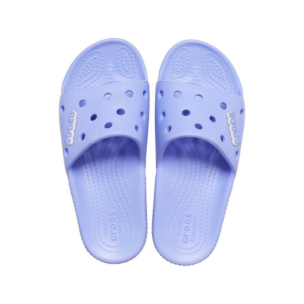 Šlepetės moterims Crocs™ Classic Slide 206121 180140, mėlynos kaina ir informacija | Šlepetės moterims | pigu.lt