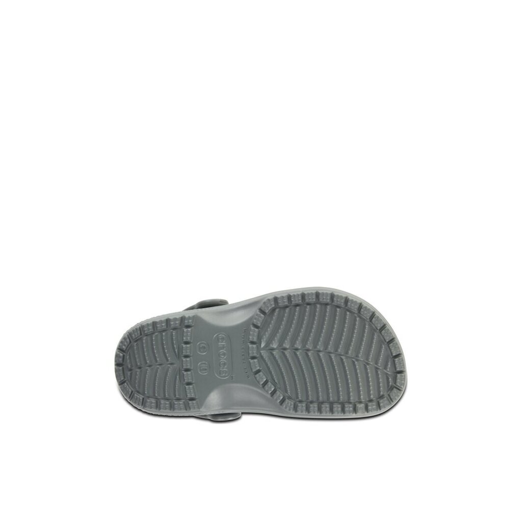 Crocs™ šlepetės vaikams Classic Clog Kid's 206990 165921, pilkos kaina ir informacija | Šlepetės, kambario avalynė vaikams | pigu.lt