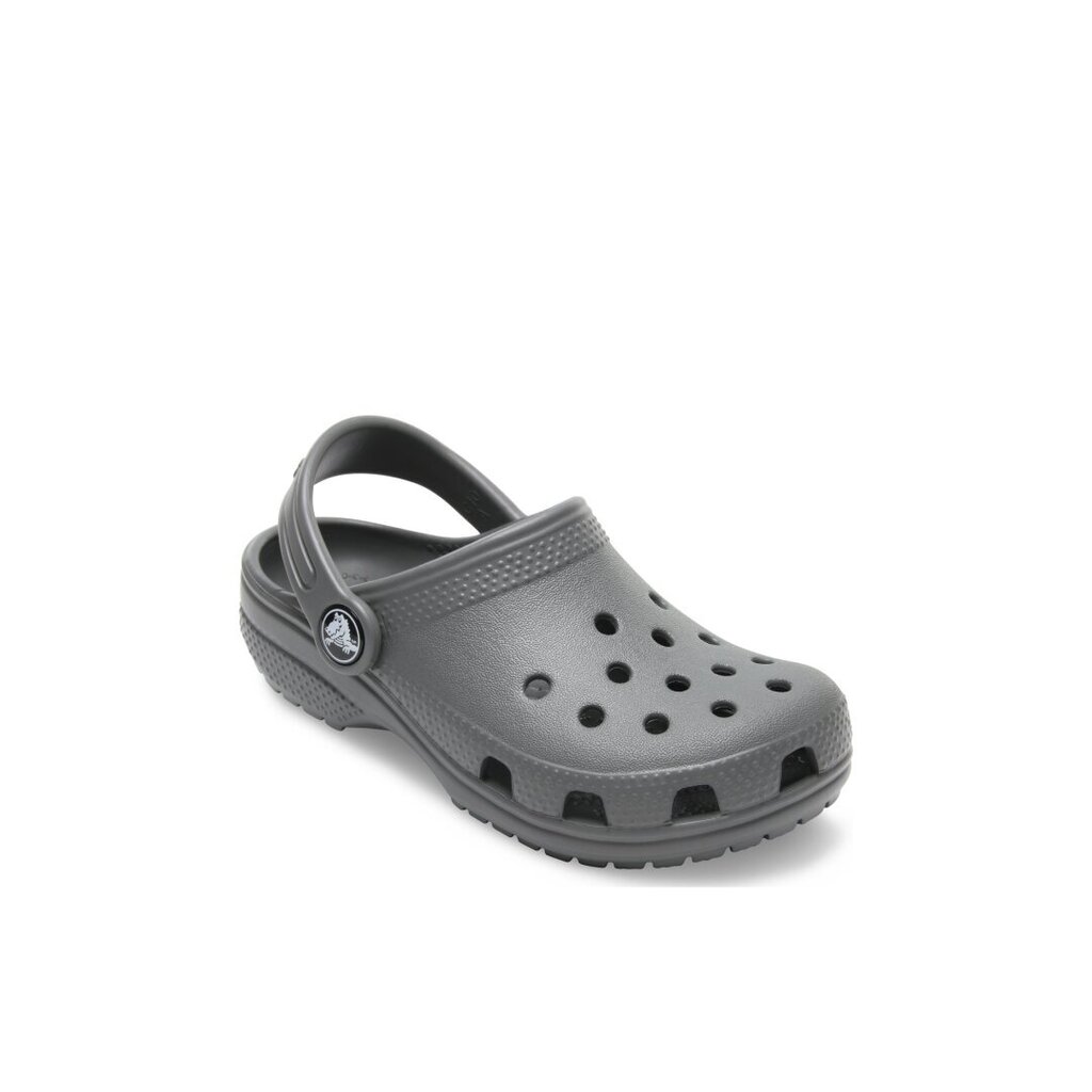 Crocs™ šlepetės vaikams Classic Clog Kid's 206990 165921, pilkos kaina ir informacija | Šlepetės, kambario avalynė vaikams | pigu.lt