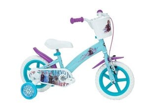 Dviratukas vaikams Huffy Frozen 12" Bike, mėlynas/baltas kaina ir informacija | Dviračiai | pigu.lt
