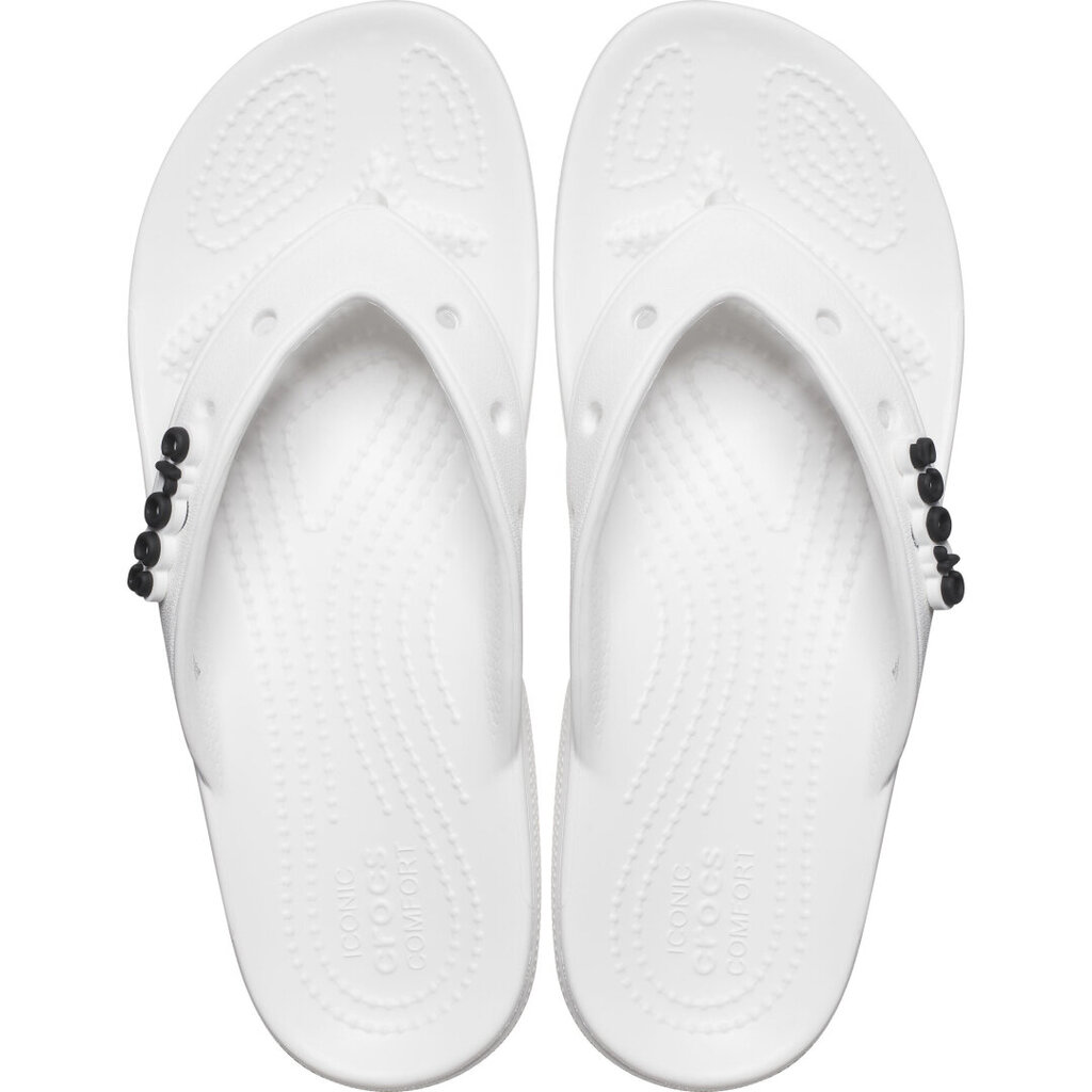 Šlepetės moterims Crocs™ Classic 207713, baltos spalvos kaina ir informacija | Šlepetės moterims | pigu.lt