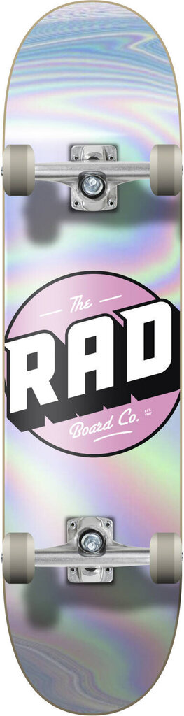 RAD Logo Progressive Complete riedlentė 8", Holographic kaina ir informacija | Riedlentės | pigu.lt