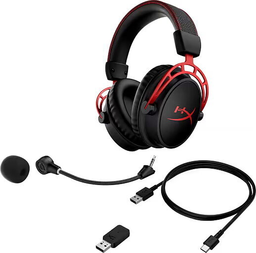 aidim ausin s HyperX Cloud Alpha Wireless kaina pigu.lt