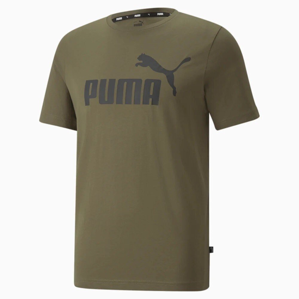 Marškinėliai vyrams Puma 58666732, žali kaina ir informacija | Vyriški marškinėliai | pigu.lt