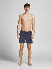 Jack & Jones мужские шорты для плавания 12227254*01, ультрамарин/super 5715364071171 цена и информация | Мужские шорты | pigu.lt