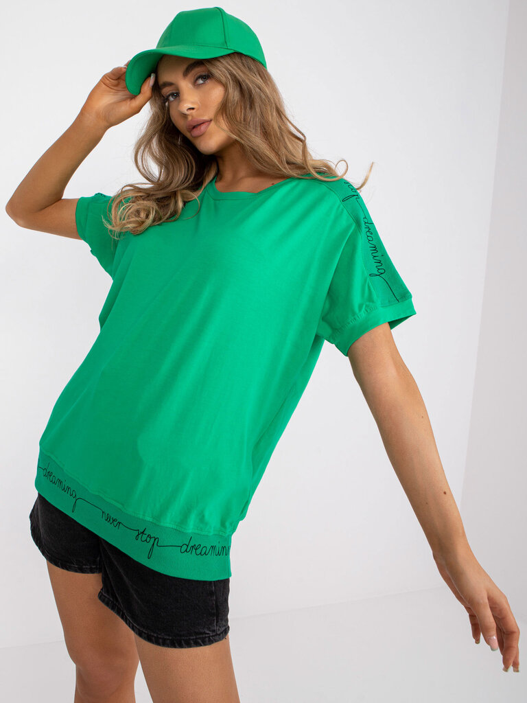 Palaidinė moterims Variant 178884, žalios spalvos цена и информация | Palaidinės, marškiniai moterims | pigu.lt