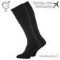 Kompresinės kelioninės kojinės kaina ir informacija | Moteriškos kojinės | pigu.lt