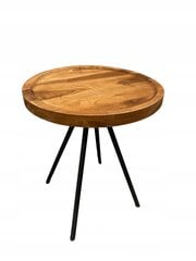 Kavos staliukas Wooden Modern Vintage, 38x45 cm kaina ir informacija | Kavos staliukai | pigu.lt