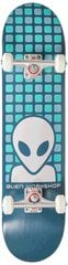 Скейтборд Инопланетная мастерская Матрица завершена 7,75 ", бирюзовый цена и информация | Скейтборды | pigu.lt
