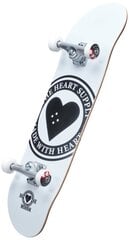 Heart Supply Badge Logo Complete riedlentė 8", balta kaina ir informacija | Riedlentės | pigu.lt