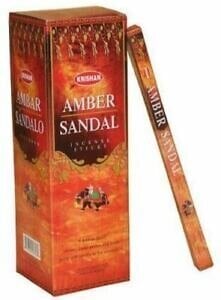 Smilkalai KRISHAN India Amber - Sandal , 8 vnt цена и информация | Namų kvapai | pigu.lt