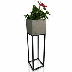 Vazonas augalams - Loft Fiorino 22x22x80cm kaina ir informacija | Gėlių stovai, vazonų laikikliai | pigu.lt