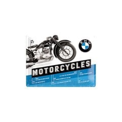 Metalinė plokštė 30x40 cm / BMW Motorcycles R 17 kaina ir informacija | Interjero detalės | pigu.lt