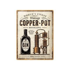 Metalinė plokštė 30X40 cm / Copper Pot Gin kaina ir informacija | Interjero detalės | pigu.lt