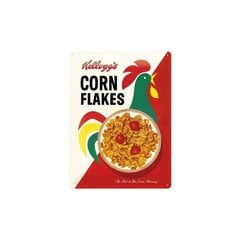 Metalinė plokštė 30x40 cm / Kellogg´s Corn Flakes Cornelius kaina ir informacija | Sodo dekoracijos | pigu.lt