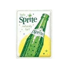 Metalinė plokštė 30x40 cm / Sprite - Bottle kaina ir informacija | Sodo dekoracijos | pigu.lt