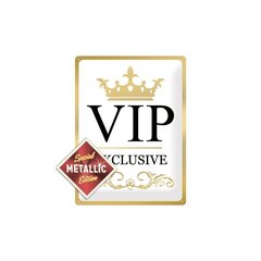 Металлическая пластина 30x40 см / VIP Exclusive Metallic цена и информация | Садовый палисадник Cellfast 4 Standard 2,3 м графит | pigu.lt