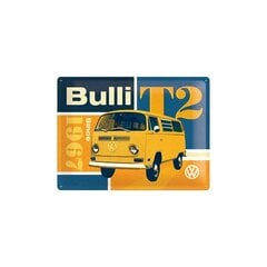 Metalinė plokštė 30x40 cm/VW T2 Bulli kaina ir informacija | Interjero detalės | pigu.lt