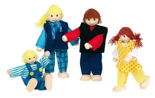 Гибкие куклы для кукольного домика Молодая семья цена и информация | Игрушки для девочек | pigu.lt