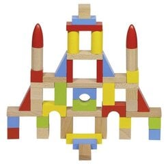 Statybiniai blokeliai, 50 dalių kaina ir informacija | Lavinamieji žaislai | pigu.lt