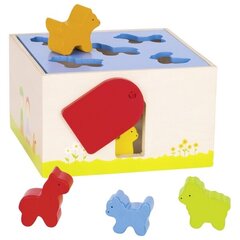 Сортировщик кубиков "Животные" цена и информация | Игрушки для малышей | pigu.lt
