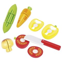 Разрезаемые деревянные овощи (с креплением на липучке) цена и информация | Игрушки для девочек | pigu.lt