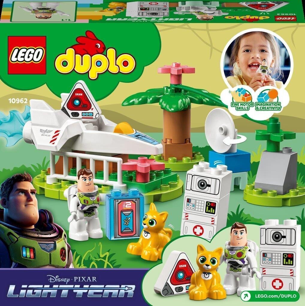 10962 LEGO® DUPLO | Disney Bazo Šviesmečio planetų misija цена и информация | Konstruktoriai ir kaladėlės | pigu.lt