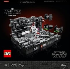 75329 LEGO® Star Wars Atakos Death Star kanjonuose diorama kaina ir informacija | Konstruktoriai ir kaladėlės | pigu.lt